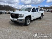 2016 GMC Sierra 1500 4x4 Extended-Cab Pickup Truck Runs & Moves, Check Engine Light On, Jump To Star
