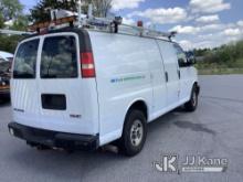 2012 GMC Savana G3500 Cargo Van CNG Only) (Runs & Moves, Charging System Fault, Rust & Body Damage) 