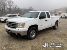 2012 GMC Sierra 1500 4x4 Extended-Cab Pickup Truck Runs & Moves, Rust, Paint & Body Damage