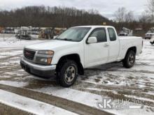 2012 GMC Canyon 4x4 Extended-Cab Pickup Truck Runs & Moves, Rust, Paint & Body Damage