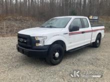 2015 Ford F150 4x4 Extended-Cab Pickup Truck Runs & Moves) (Body & Rust Damage, Missing Running Boar