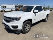 2016 Chevrolet Colorado 4x4 Extended-Cab Pickup Truck Runs & Moves, Body & Rust Damage, Missing Rear