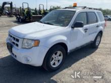 2010 Ford Escape Hybrid 4-Door Sport Utility Vehicle Runs & Moves, Bad Exhaust, Body & Rust Damage