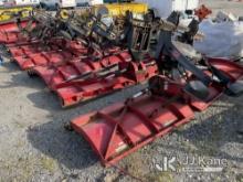 (4) Boss V Snow Plows NOTE: This unit is being sold AS IS/WHERE IS via Timed Auction and is located 