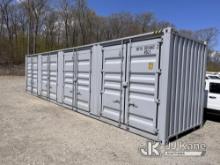 2024 40 ft L x 8 ft W x 9.5 ft H Steel Shipping Container