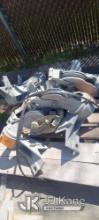 Quantity of 9 Steel Angle Swivel Sheaves. Steel. (3 pallets) (New. Never used.) NOTE: This unit is b