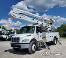 Altec AA55, Material Handling Bucket Truck rear mounted on 2019 Freightliner M2 Utility Truck Jump T