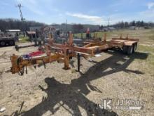 2008 Brooks Brothers PTB162-15K-A T/A Extendable Pole Trailer No Title Is Required or Issued By The 