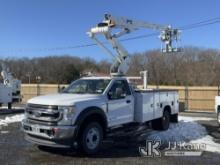 Dur-A-lift DCP-36TS, Articulating & Telescopic Non-Insulated Bucket Truck mounted behind cab on 2022