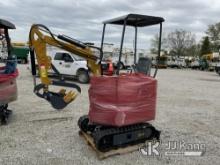 2024 AGT H15 Mini Hydraulic Excavator New) (Condition Unknown