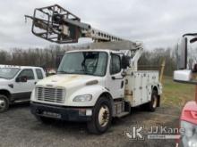 Altec TA40-C, Non-Insulated Cable Placing Bucket Truck center mounted on 2011 Freightliner M2 106 Ut