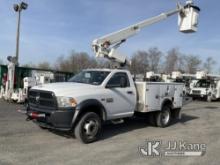 Altec AT200, Telescopic Non-Insulated Bucket Truck mounted behind cab on 2016 RAM 4500 Service Truck