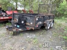 2005 Cam Superline T/A Material Trailer No Battery, No Hydraulic Tank, No Pump, Floor Rotten Out, To