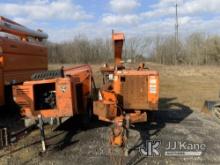 2014 Morbark M12R Chipper (12in Drum), trailer mtd. NO TITLE) (Not Running, Condition Unknown) (Sell