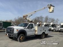 Altec AT200A, Telescopic Non-Insulated Bucket Truck mounted behind cab on 2015 Ford F450 Service Tru