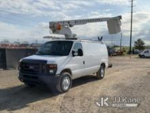 Telsta A28C, Articulating & Telescopic Non-Insulated Cable Placing Bucket Truck center mounted on 20