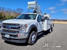 Duralift DTAX2-39FP, Articulating & Telescopic Bucket Truck mounted behind cab on 2022 Ford F550 4x4