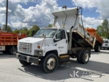 2009 GMC C8500 Dump Truck Runs, Moves & Dump Operates, Engine Light On, Body & Rust Damage) (Inspect