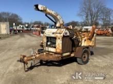 2016 Altec DRM12 Chipper (12in Drum) Runs, Engine Noise, Jump to Start, No Key, Seller States: Needs