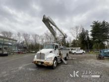 Altec AM55-E, Over-Center Material Handling Bucket Truck rear mounted on 2019 Kenworth T300 Utility 