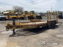 2016 Belshe T16 T/A Tagalong Flatbed Trailer Body & Rust Damage