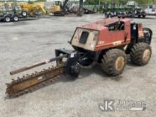 2006 Ditch Witch 410SX Rubber Tired Vibratory Cable Plow/Trencher Runs, Moves & Operates, Jump At St