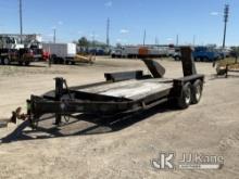 2001 Belshe Industries T/A Tagalong Utility Trailer Rust, Body Damage