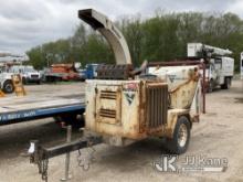 2016 Vermeer BC1000XL Chipper (12in Drum) No Title, Condition Unknown, No Crank With Jump, No Batter
