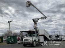 Altec LR7-60E70, Over-Center Elevator Bucket Truck mounted behind cab on 2015 Freightliner M2 106 Ch