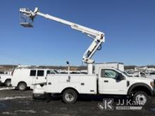 Altec AT235P, Articulating & Telescopic Non-Insulated Bucket Truck mounted behind cab on 2017 Ford F