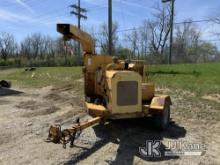 1995 Vermeer 1250 Chipper (12in Disc), trailer mtd. NO TITLE) (Not Running, Condition Unknown, Crank