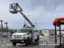 Altec A-T40C, Telescopic Non-Insulated Cable Placing Bucket Truck mounted on 2005 GMC C8500 Utility 