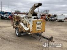 2013 Vermeer BC1000XL Chipper (12in Drum) No Crank, Bad Starter, Condition Unknown, No Key. Seller S