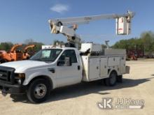 Altec AT200-A, Articulating & Telescopic Non-Insulated Cable Placing Bucket Truck mounted behind cab