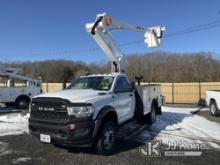 ETI ETC35SNT, Articulating & Telescopic Non-Insulated Bucket Truck mounted behind cab on 2022 RAM 55