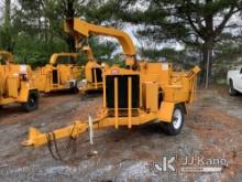 1994 Bandit 200 Portable Chipper (12in Disc) Runs, Operational Condition Unknown, Rust Damage