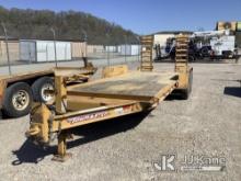 2019 Monroe Towmaster T-12D T/A Tagalong Equipment Trailer Rust Damage