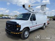 ETI ETT29-SNV, Telescopic Non-Insulated Bucket Van mounted on 2013 Ford E350 Cargo Van Runs Moves & 