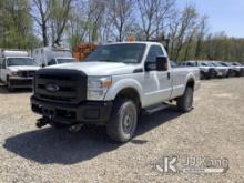 2014 Ford F350 4x4 Pickup Truck Runs & Moves, Check Engine Light On, Rust & Body Damage