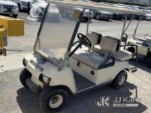 1998 Club Car Golf Cart Golf Cart Not Running , No Key , Missing Parts