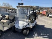 2011 Yamaha Golf Cart Not Running, True Hours Unknown, Has Torn Seat