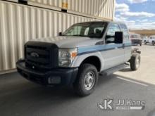 2012 Ford F250 4x4 Cab & Chassis Runs & Moves