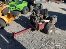 Toro Blower Trailer Not Running , No key , Stripped Of Parts , Bad Tires