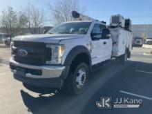 Autocrane , 2019 Ford F-550 4X4 Extended-Cab Mechanics Service Truck, DEF System Runs & Moves, Missi