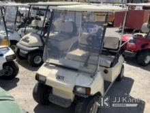 2003 Club Car Golf Cart Golf Cart Not Running , No Key , Missing parts , Bad Tires