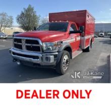 2012 Dodge Ram 4500 Cab & Chassis, Def system Runs & Moves Check Engine Light Is On