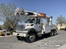 Altec D3060B-TR, , 2013 International 7500 Utility Truck Runs & Moves, Upper Operates, Has Manuals