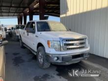 2013 Ford F150 Crew-Cab Pickup Truck Runs & Moves, bad injectors, will not pass smog