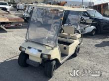 2003 Club Car Golf Cart Not Running , No Key , Missing Seats