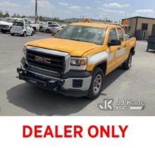 2015 GMC Sierra 1500 Extended-Cab Pickup Truck Not Running , Bad Engine , Electrical Issues, Must Be